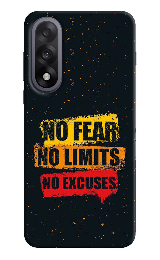 No Fear No Limits No Excuse OnePlus Nord 5 Hard Case Back Cover by Casekaro