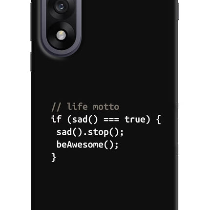 Life Motto Code OnePlus Nord 5 Hard Case Back Cover by Casekaro