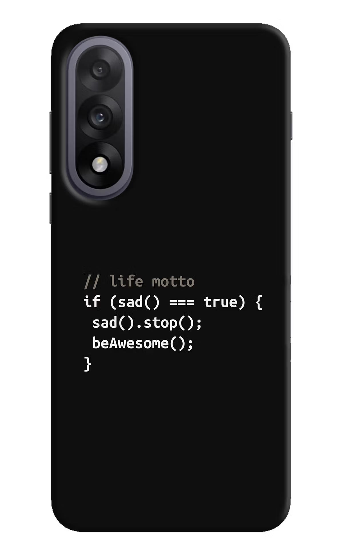 Life Motto Code OnePlus Nord 5 Hard Case Back Cover by Casekaro