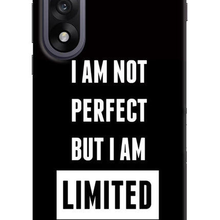 I Am Not Perfect But I Am Limited Edition OnePlus Nord 5 Hard Case Back Cover by Casekaro