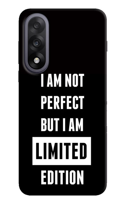I Am Not Perfect But I Am Limited Edition OnePlus Nord 5 Hard Case Back Cover by Casekaro