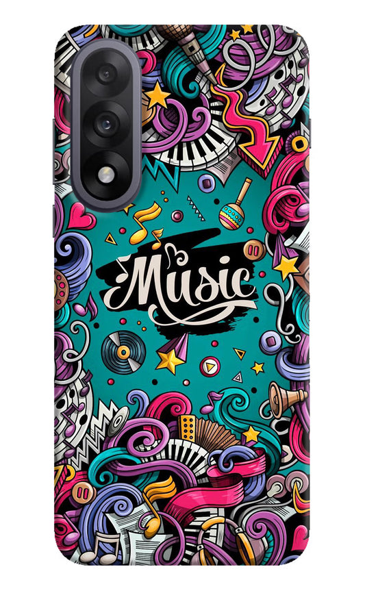 Music Graffiti OnePlus Nord 5 Hard Case Back Cover by Casekaro