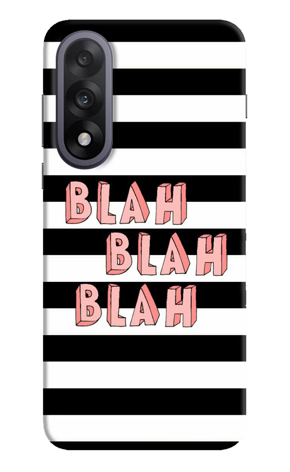 Blah Blah Blah OnePlus Nord 5 Hard Case Back Cover by Casekaro