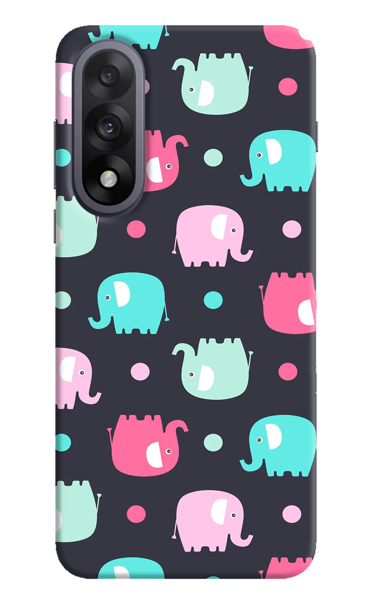 Elephants OnePlus Nord 5 Hard Case Back Cover by Casekaro