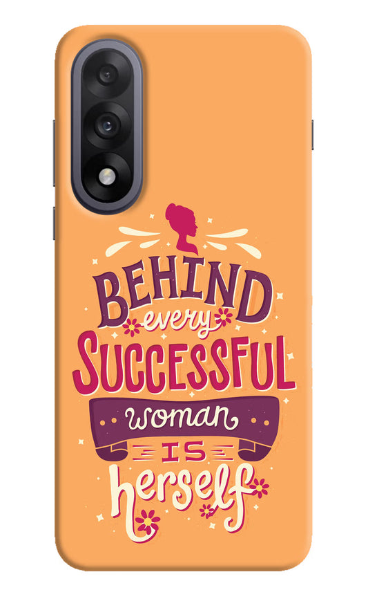 Behind Every Successful Woman There Is Herself OnePlus Nord 5 Hard Case Back Cover by Casekaro