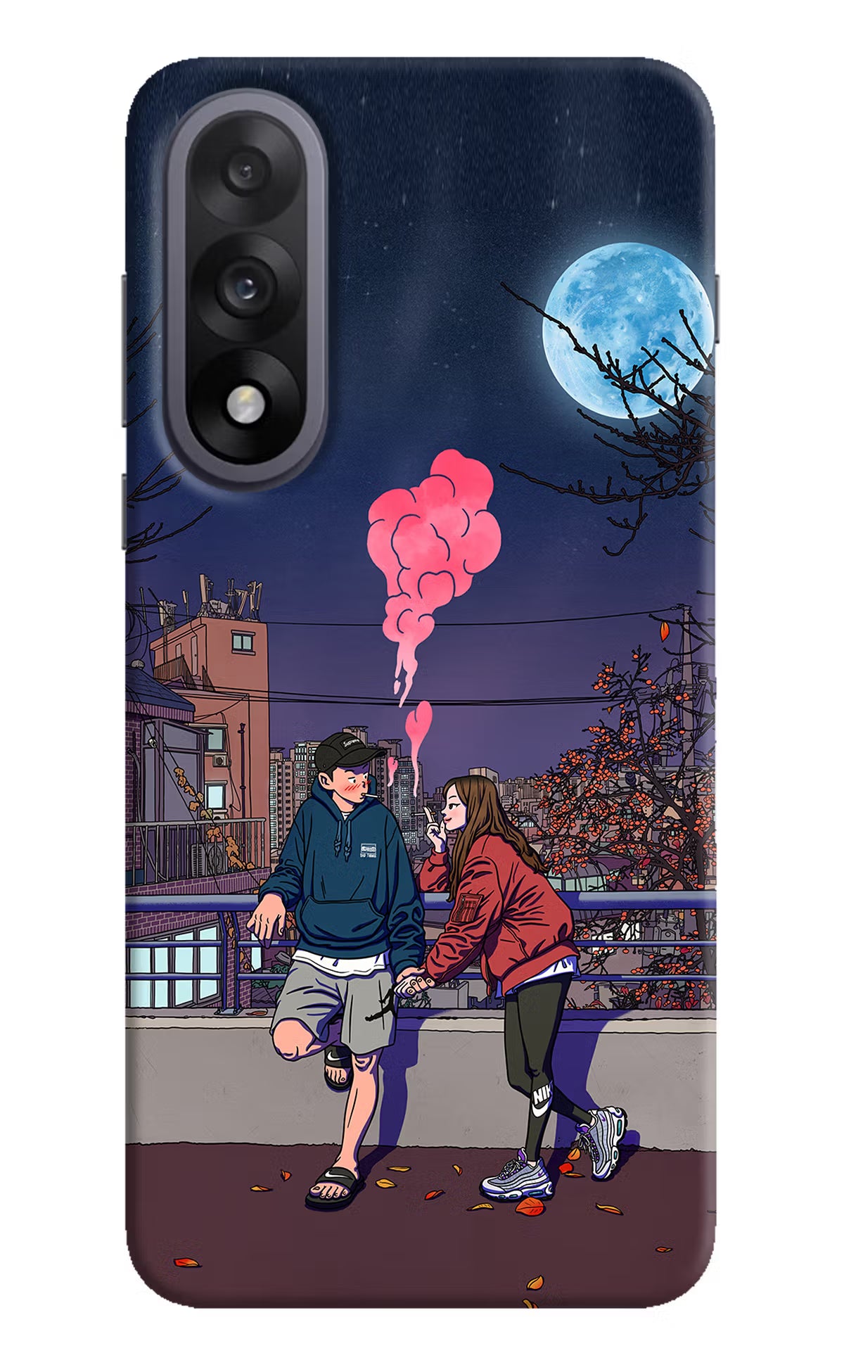 Chilling Couple OnePlus Nord 5 Hard Case Back Cover by Casekaro