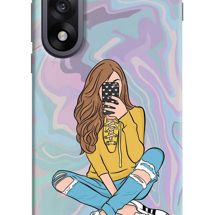 Selfie Girl OnePlus Nord 5 Hard Case Back Cover by Casekaro