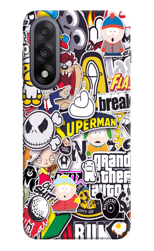 Sticker Bomb OnePlus Nord 5 Hard Case Back Cover by Casekaro