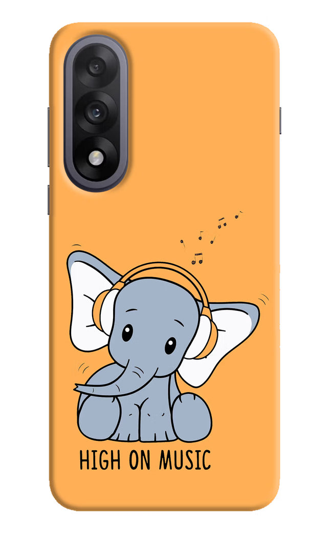 High On Music OnePlus Nord 5 Hard Case Back Cover by Casekaro