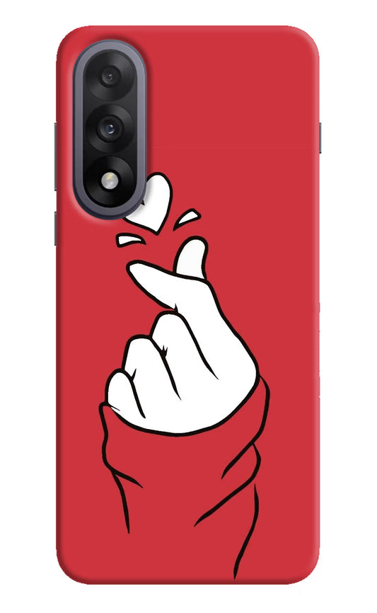 Korean Love Sign OnePlus Nord 5 Hard Case Back Cover by Casekaro