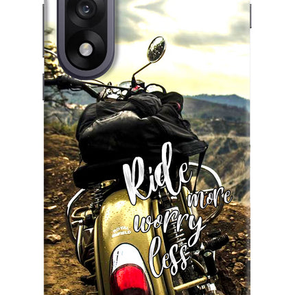Ride More Worry Less OnePlus Nord 5 Hard Case Back Cover by Casekaro