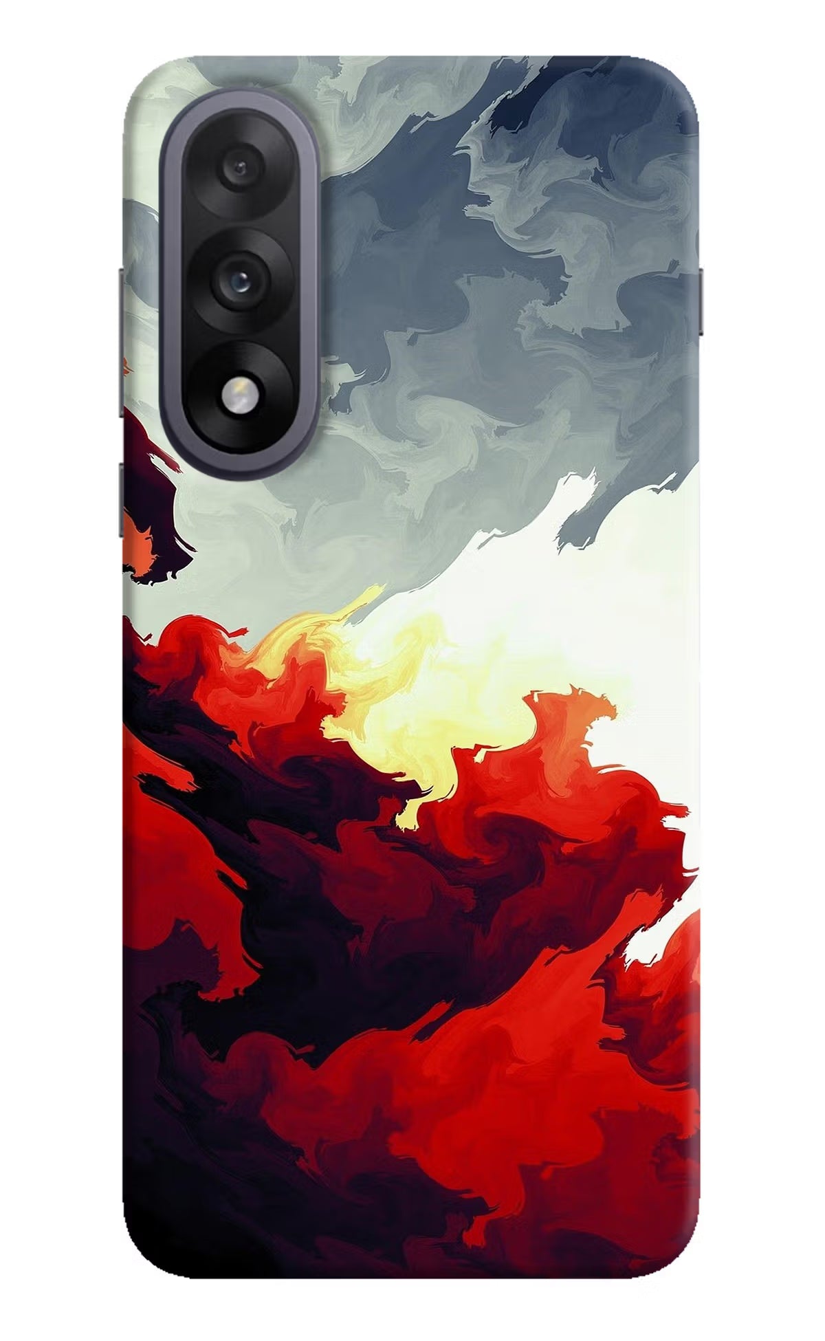 Fire Cloud OnePlus Nord 5 Hard Case Back Cover by Casekaro
