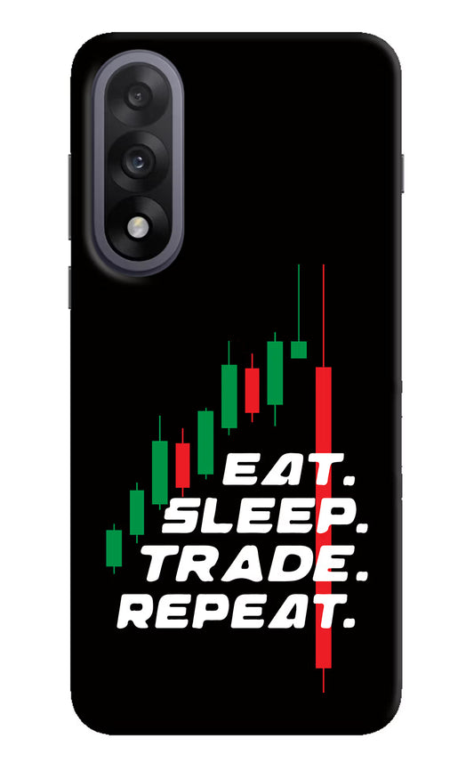 Eat Sleep Trade Repeat OnePlus Nord 5 Hard Case Back Cover by Casekaro