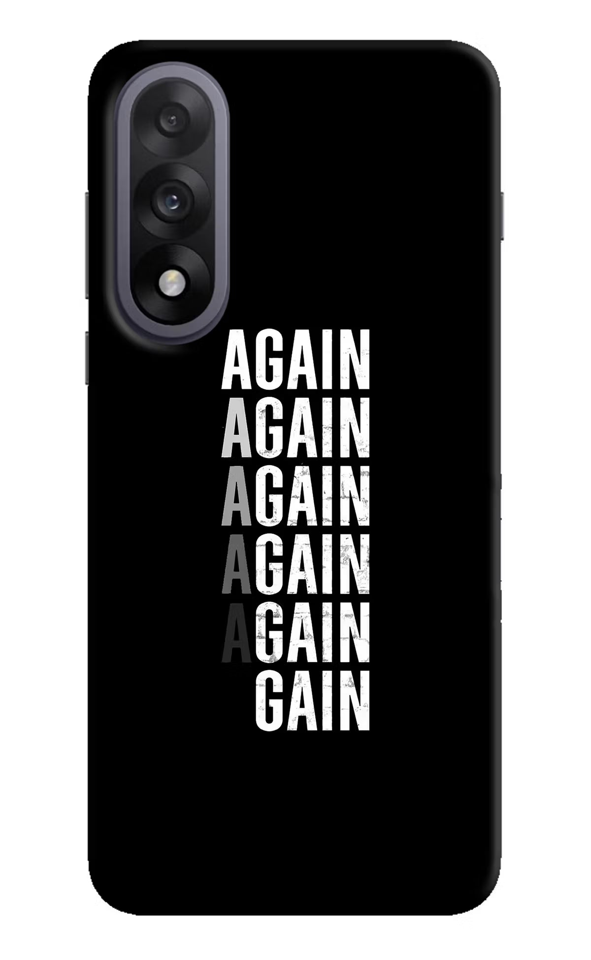 Again Again Gain OnePlus Nord 5 Hard Case Back Cover by Casekaro