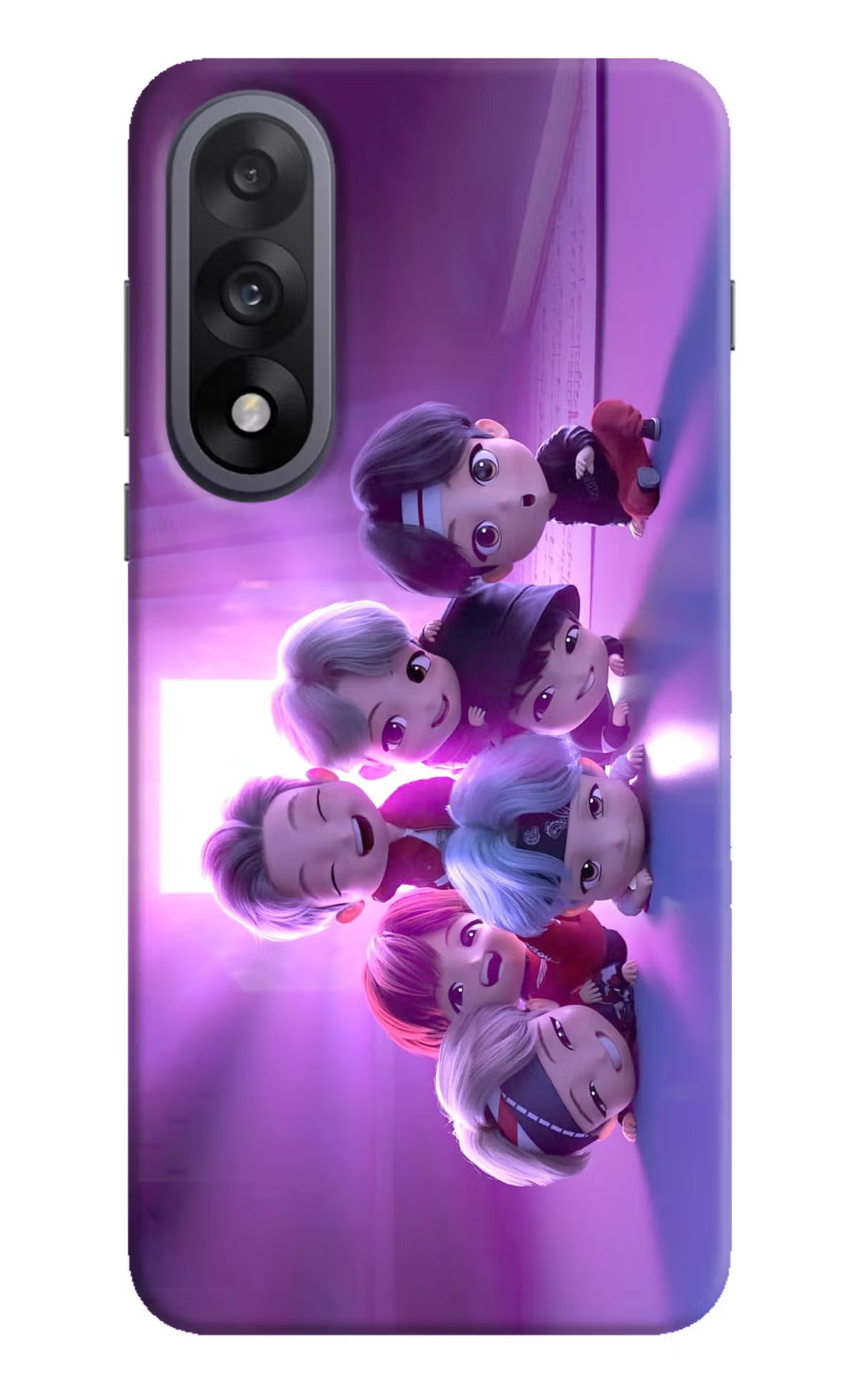 BTS Chibi OnePlus Nord 5 Hard Case Back Cover by Casekaro