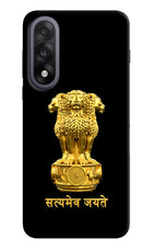 Satyamev Jayate Golden OnePlus Nord 5 Hard Case Back Cover by Casekaro