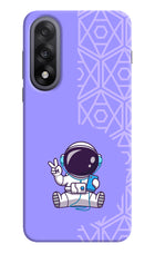 Cute Astronaut Chilling OnePlus Nord 5 Hard Case Back Cover by Casekaro
