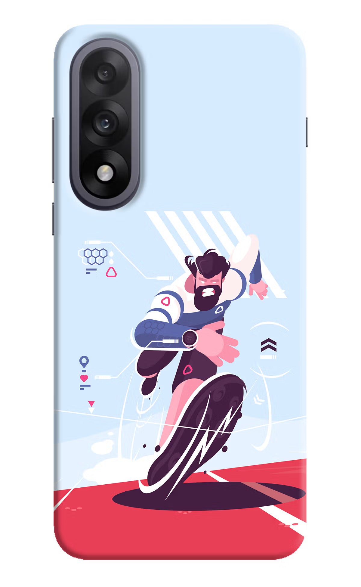 Run Pro OnePlus Nord 5 Hard Case Back Cover by Casekaro