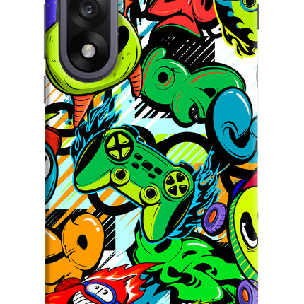 Game Doodle OnePlus Nord 5 Hard Case Back Cover by Casekaro