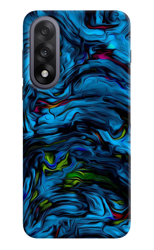 Dark Blue Abstract OnePlus Nord 5 Hard Case Back Cover by Casekaro