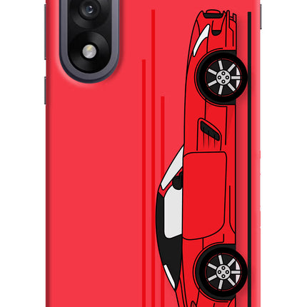 Red Velocity OnePlus Nord 5 Hard Case Back Cover by Casekaro