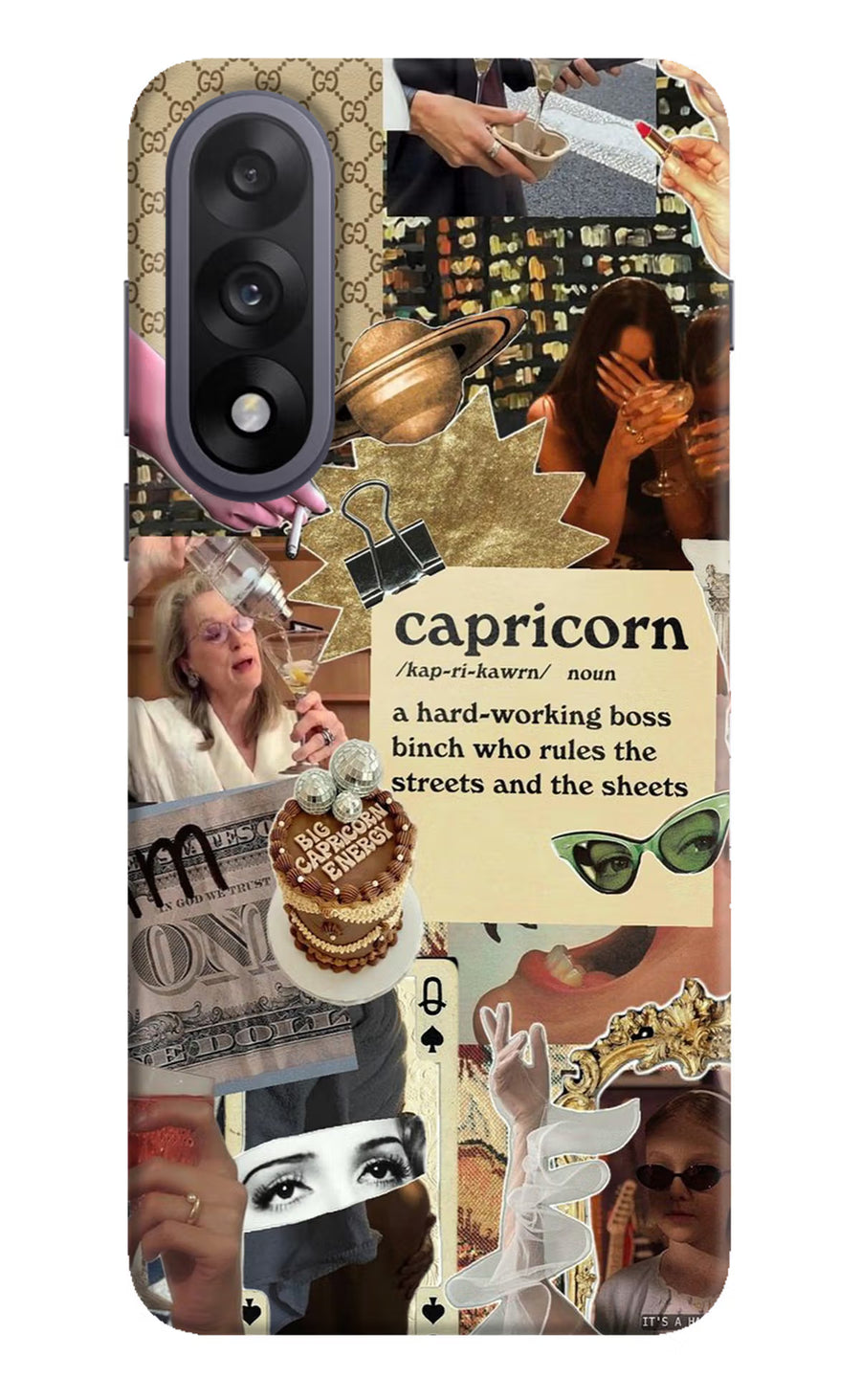 Capricorn Zodiac OnePlus Nord 5 Back Cover, Hard case