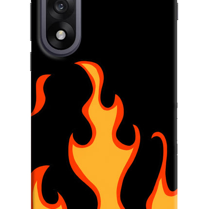 Fired Up – Black OnePlus Nord 5 Hard Case Back Cover by Casekaro