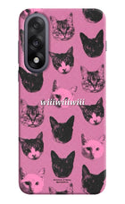 Pink Cats OnePlus Nord 5 Hard Case Back Cover by Casekaro