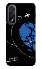 Love Orbit OnePlus Nord 5 Hard Case Back Cover by Casekaro