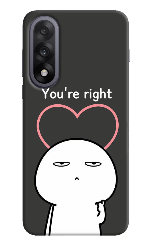 You're Right OnePlus Nord 5 Hard Case Back Cover by Casekaro