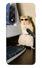 Hacker Hamster OnePlus Nord 5 Hard Case Back Cover by Casekaro