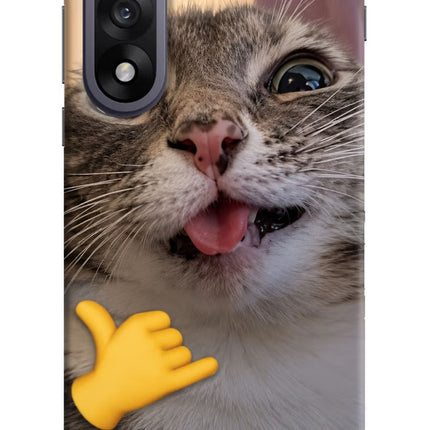 Silly Cat Call OnePlus Nord 5 Hard Case Back Cover by Casekaro