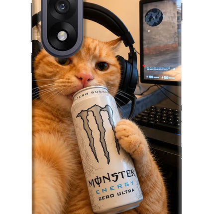 Gamer Cat Energy OnePlus Nord 5 Hard Case Back Cover by Casekaro