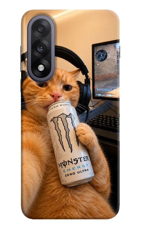 Gamer Cat Energy OnePlus Nord 5 Back Cover