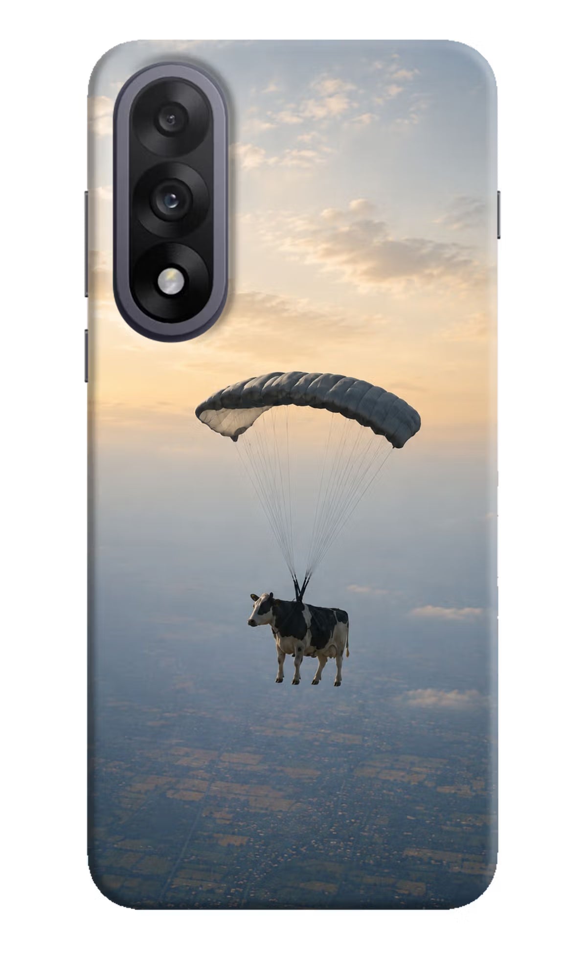 Skydiving Cow OnePlus Nord 5 Back Cover