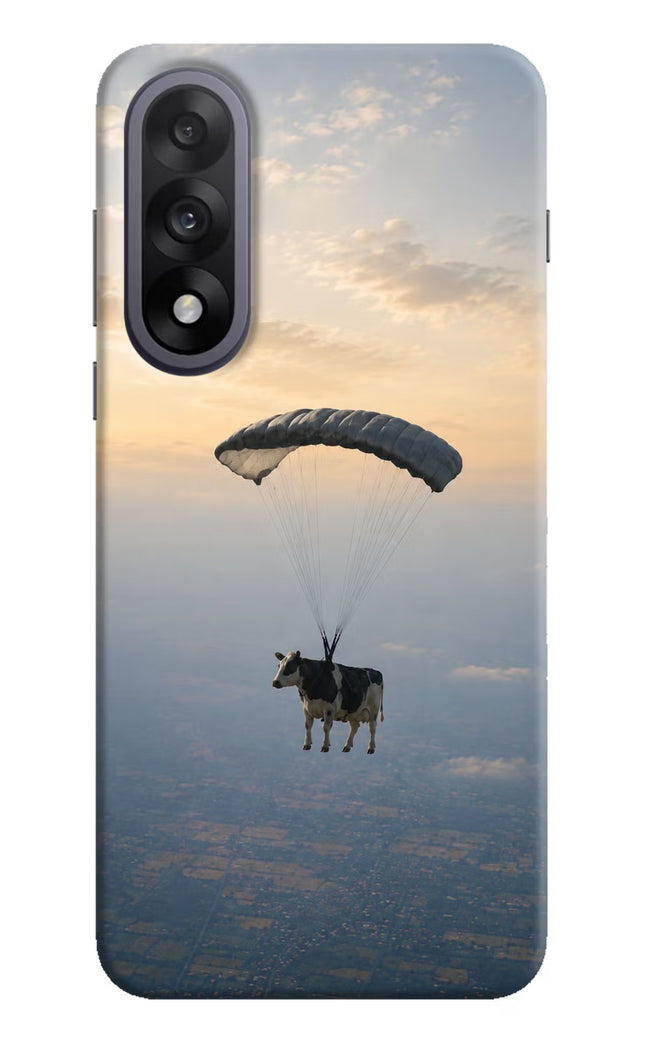 Skydiving Cow OnePlus Nord 5 Hard Case Back Cover by Casekaro