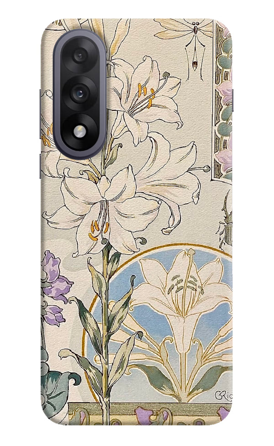 White Lily OnePlus Nord 5 Back Cover, Hard case