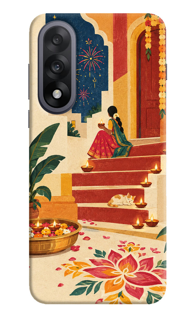 Diwali Rangoli OnePlus Nord 5 Hard Case Back Cover by Casekaro