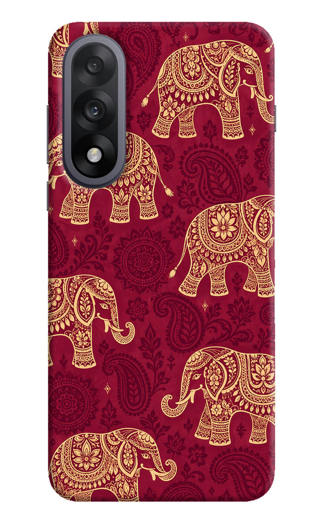 Maroon Elephant OnePlus Nord 5 Hard Case Back Cover by Casekaro