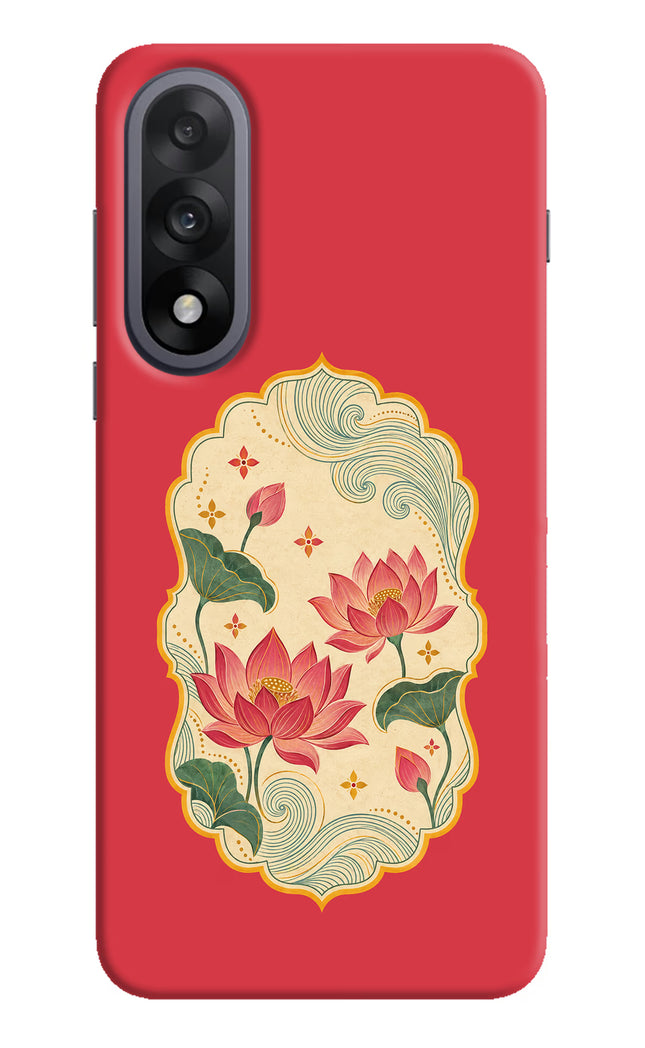 Pink Lotus OnePlus Nord 5 Hard Case Back Cover by Casekaro