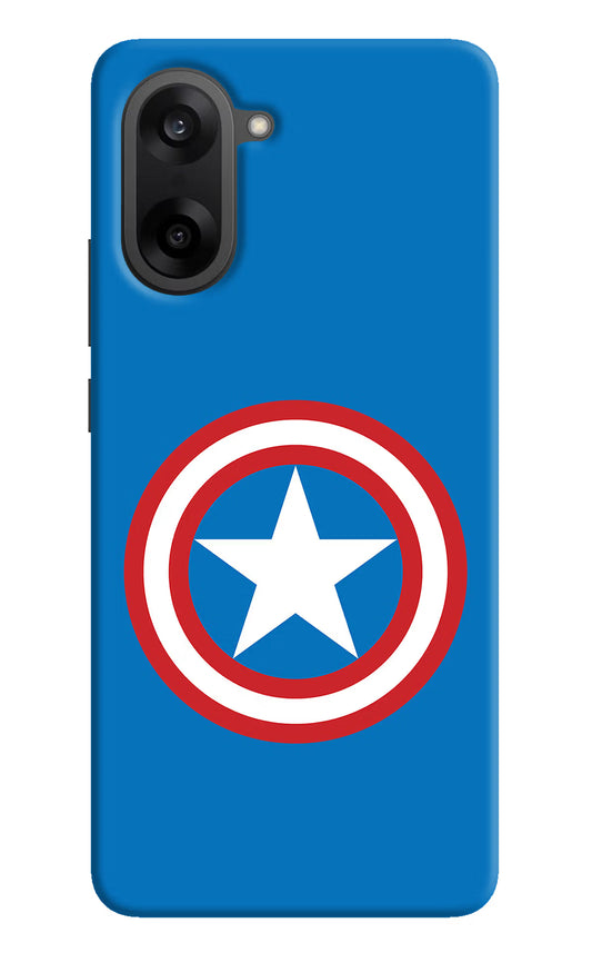 Captain America Logo OnePlus Nord CE5 Hard Case Back Cover by Casekaro