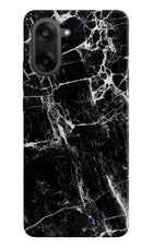 Black Marble Texture OnePlus Nord CE5 Hard Case Back Cover by Casekaro