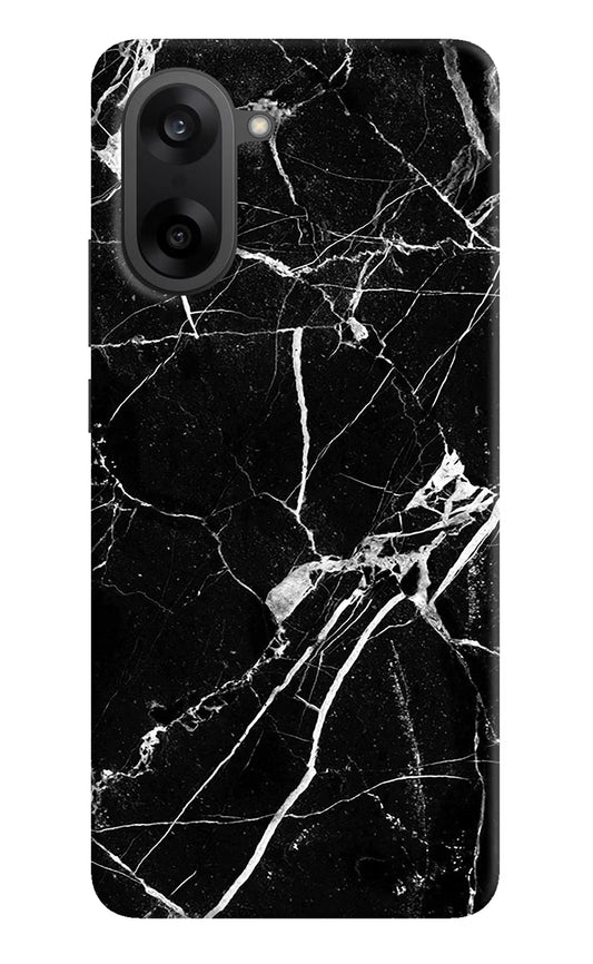 Black Marble Pattern OnePlus Nord CE5 Hard Case Back Cover by Casekaro