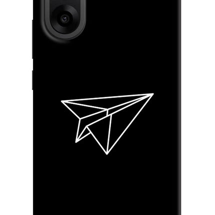 Paper Plane White OnePlus Nord CE5 Hard Case Back Cover by Casekaro