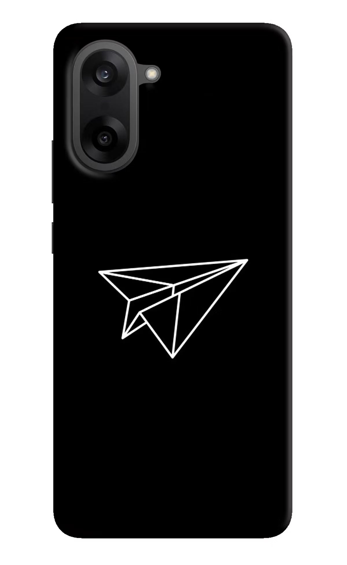 Paper Plane White OnePlus Nord CE5 Hard Case Back Cover by Casekaro