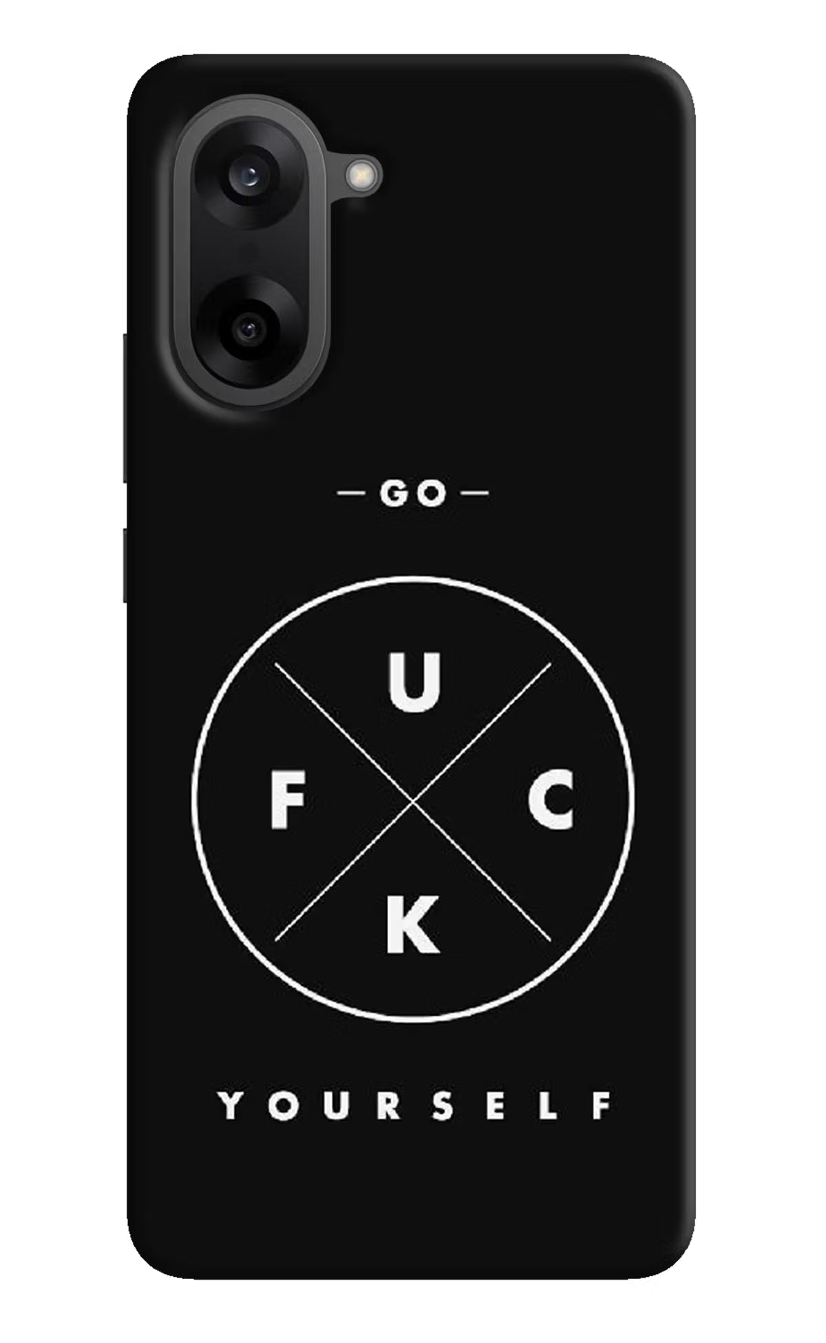 Go Fuck Yourself OnePlus Nord CE5 Hard Case Back Cover by Casekaro