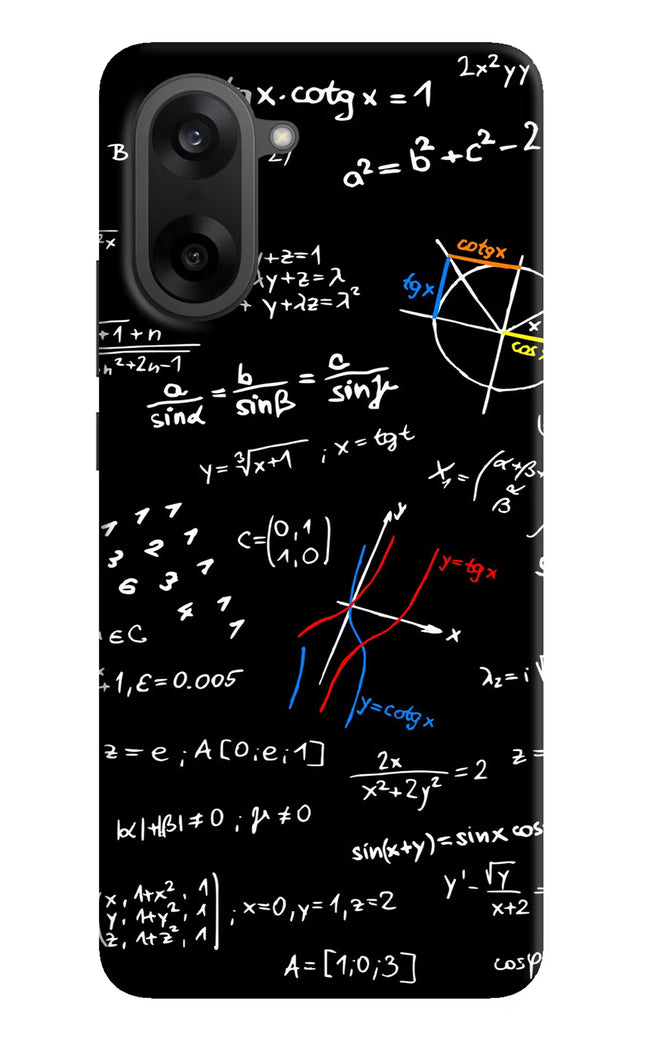 Mathematics Formula OnePlus Nord CE5 Hard Case Back Cover by Casekaro