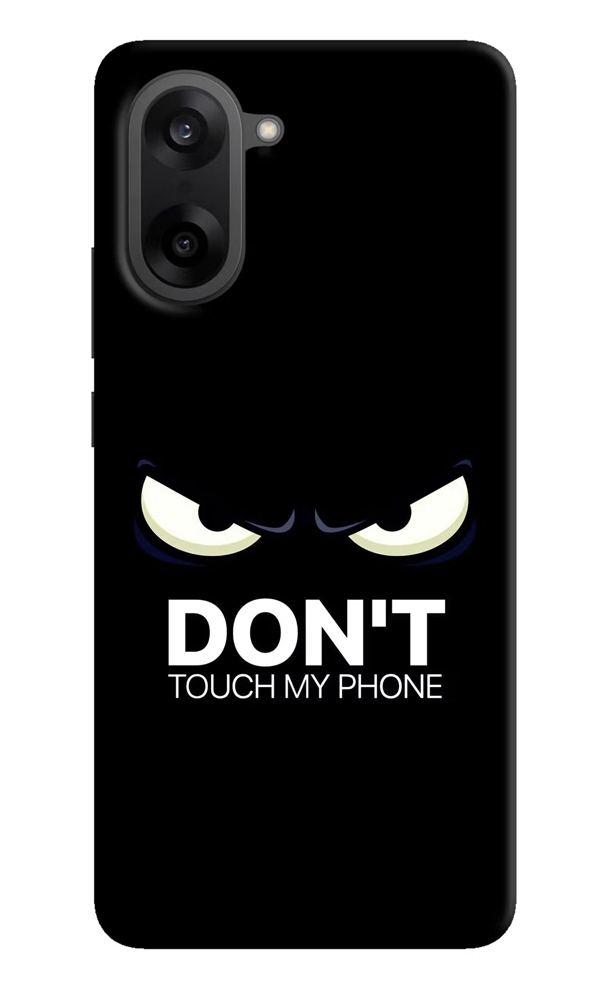 Don'T Touch My Phone OnePlus Nord CE5 Hard Case Back Cover by Casekaro