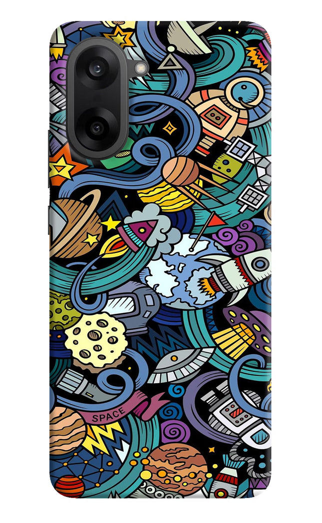 Space Abstract OnePlus Nord CE5 Hard Case Back Cover by Casekaro