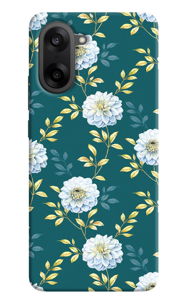Flowers OnePlus Nord CE5 Hard Case Back Cover by Casekaro
